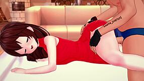 La linda girlfriend fnf quiere divertirse en su cuarto follando toda la noche hentai?