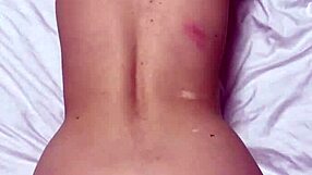 Young girl bends over for daddy's monster cock in hentai.