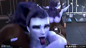 overwatch sfm with big tits and monster cocks compilation