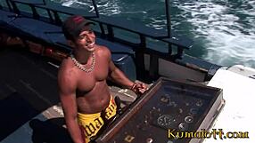 i’m lovin’ this hardcore dp with a big tits brunette on a boat with kumalott.