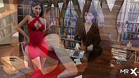 Flirt With Boss At Work In 3D Anime Hentai Game!