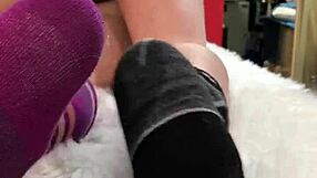 massage turns into anal sex with married blonde bride in tight asshole