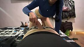 What An Incredible Blowjob My Best Friend's Wife Gives Me!