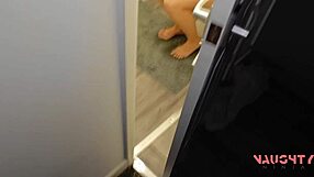 Fucking my friend's step-mom at a sleepover? What a wild roleplay with monster cock