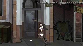cute lady has sex in dcity fantasy erotic hentai game 😍