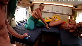Hardcore sex with bisexual babes in wild orgies and more