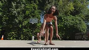 Exxxtrasmall 18+ Features Skinny Small Tits Babes In 3some Getting Fucked By Huge Monster Cocks And Cumshots