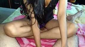 Indian girlfriend shares intimate moments with hindi desi audio