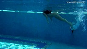 yo, check out jessica lincoln, tatted russian teen, naked by the pool.