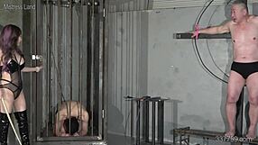 Confinement and Training: Cultivating a Masochist with Asian Strapon Domination in Wild Group Action