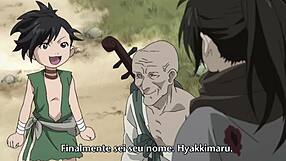 Dororo episode 2 in Portuguese with leg focus