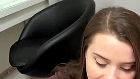 Young girl bends over for daddy's monster cock in hentai.