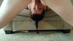 Watch This Amateur Wife Gag On Cock! Face Fucking And Deepthroat Action!