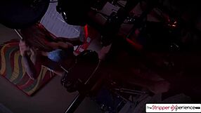 The STRIPPER experience - WATCH FELICITY FELINE ASS BOUNCING on a FAT COCK