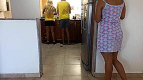 I hide from stepmother to have sex with her husband