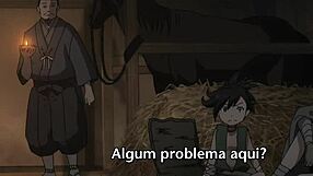 Dororo episode 2 in Portuguese with leg focus
