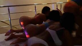 Brazilian Beauty D�bora Fantine at Carnival Party