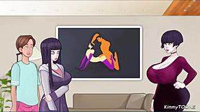 Sexnote - Couples Sex Therapy Session Hot Therapist Gave Blowjob to Needy Client Kimmytoons