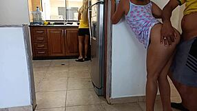 I hide from stepmother to have sex with her husband