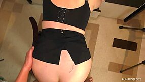 Check out this amateur step sister taking anal cum