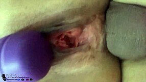 Chubby beauty rides ass to anal creampie