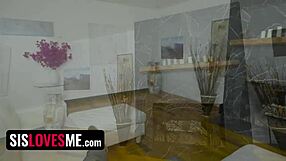 hot blonde teen stepsister gets worked to orgasm by stepbrother in pov style