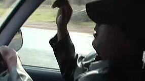 shy african girl joins wild jeep safari adventure