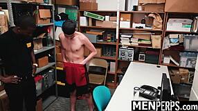 Young 18+ Boy Insists He Didn't Steal from the Shop - Menperps