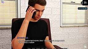 milf twins in underwear on beach, petite 18+ takes monster cock in sexy hentai gameplay