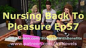 Lisa becomes braver in nursing back to pleasure 57