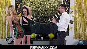 Can Teen Stepdaughters Handle New Years Threesome With Brock?