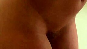 the horny babe step sister fucks herself with dildo in shower for double penetration fantasy