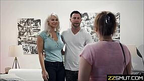 Wife's Friend Tricked Into Wild Threesome Action