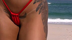 Shayene Samara Fucks Big Cock Guy On Beach With African Latina Russian Amateurs