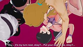 איב סטלר בלייד נגד 2ב נייר אוטומטה במשחק קאוגירל הנטאי