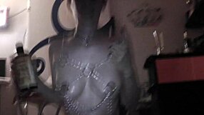 Amateur german wife fucks ass with dildo in bdsm