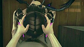A Succubus Ambushed Me at Night in Wild 3D Hentai Uncensored Action