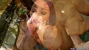 over 40 handjobs in epic cumshot compilation video