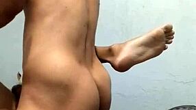 why does this teen guy tie himself during my blowjob?