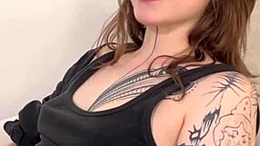 Canadian Blonde Masters Deep Throat and Rimjob in Vertical POV