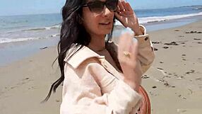 cami strella lures me to nude beach for cheating blowjob on husband