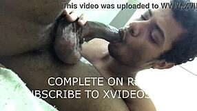 Super Blowjob Swap with Brazilian Gay Couple in Underwear