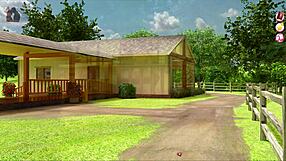 In this anime game, helping the hotties out