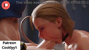 Cammy And Chun Li Engage In Intense Gym Sex With Anal And Blowjob