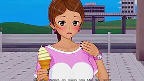 Asian Milf Slut in Hentai HS Tutor Gameplay