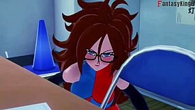 Android 18 og Android 21 Føler Intens Hornyhed i Dragon Ball Zex 2 Trailer