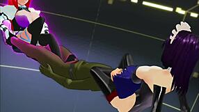 Girl B Hero Scenes Part 39 Monster Lord 5 in Anime Cartoon