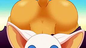 Rouge Sucking Cock and Swallowing Cum in Ass Fuck