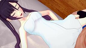 Mona Drops Towel For Fucking In Room