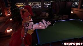 Vulpix and Trainer Engage in Special VRChat Training Session.